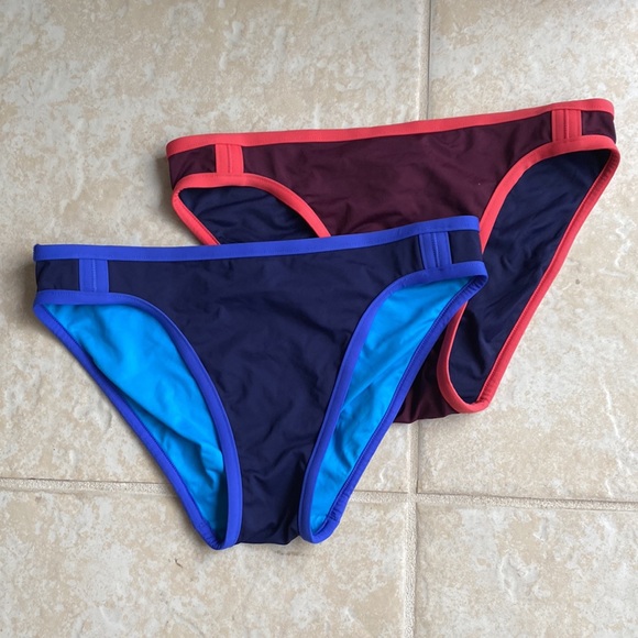 2 LLBean Bikini Bottoms size 4 - Picture 1 of 10